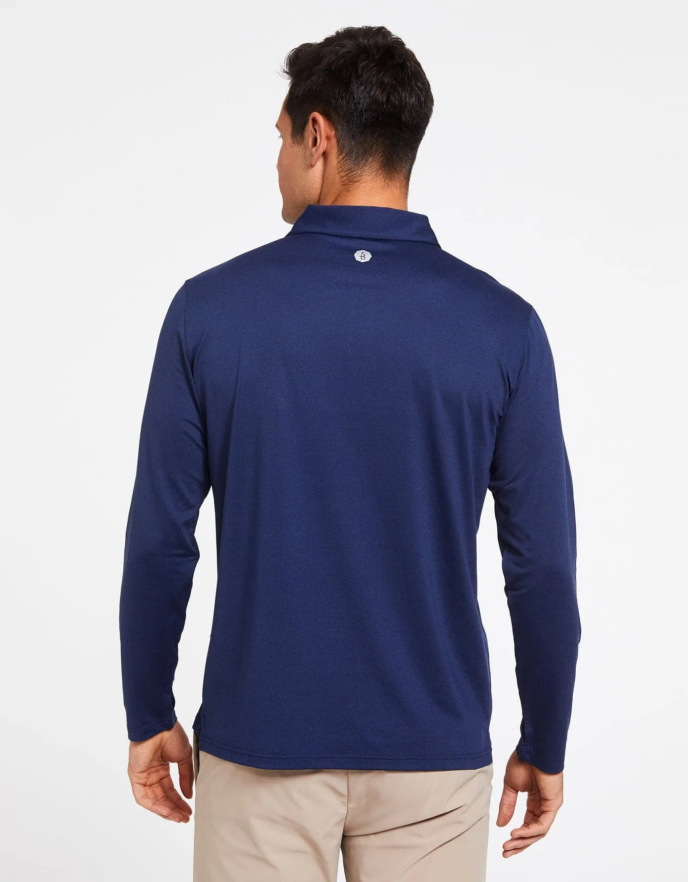 Long Sleeve Polo Shirt UPF 50+ sold by Solbari product image thumbnail 3