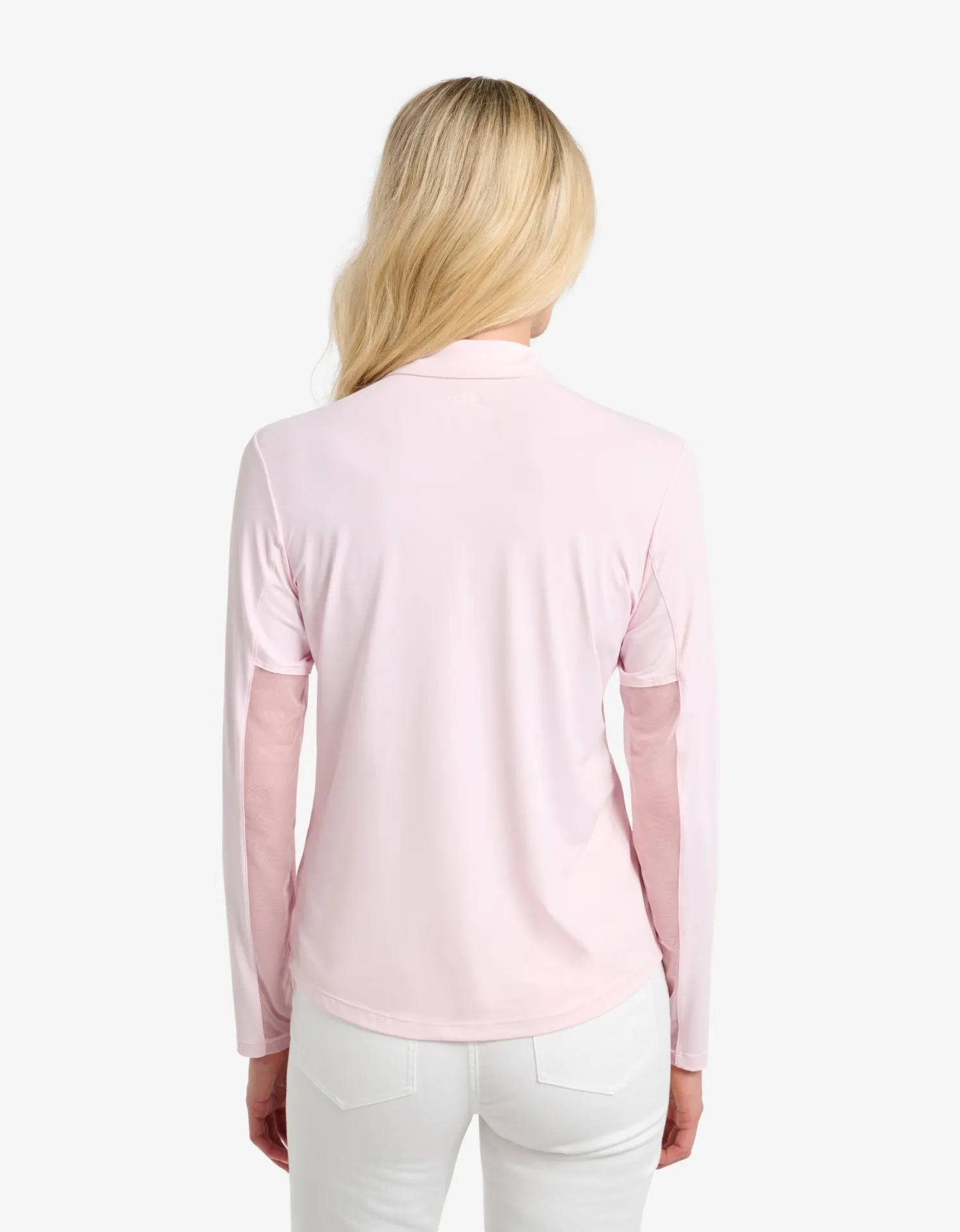 Long Sleeve Zip Polo Shirt UPF 50+ sold by Solbari product image thumbnail 3