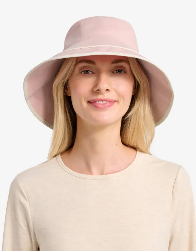 Vacation Wide Brim Sun Hat UPF50+ sold by Solbari