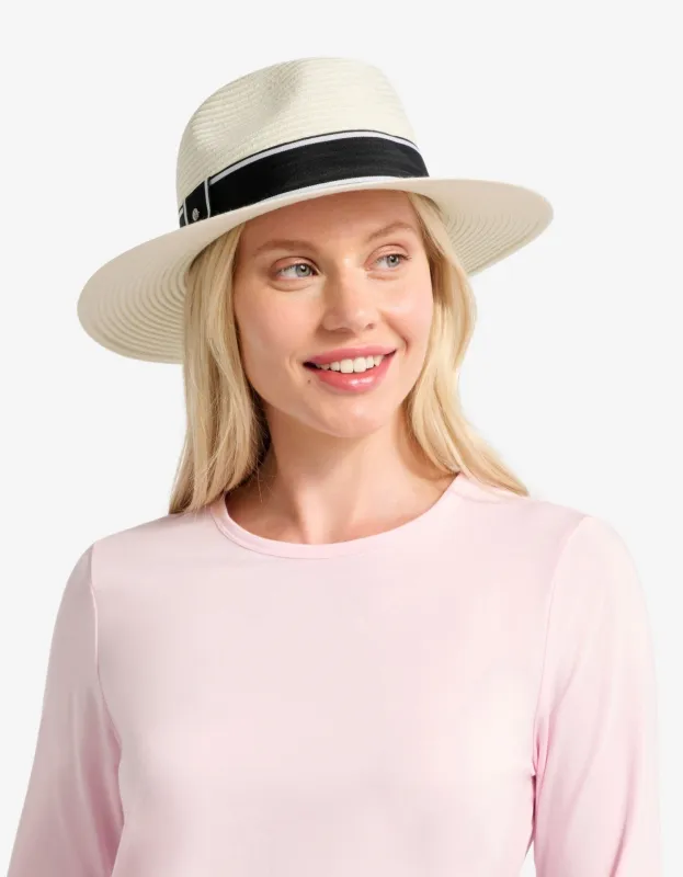 Classic Panama Style Sun Hat UPF 50+ made by Solbari