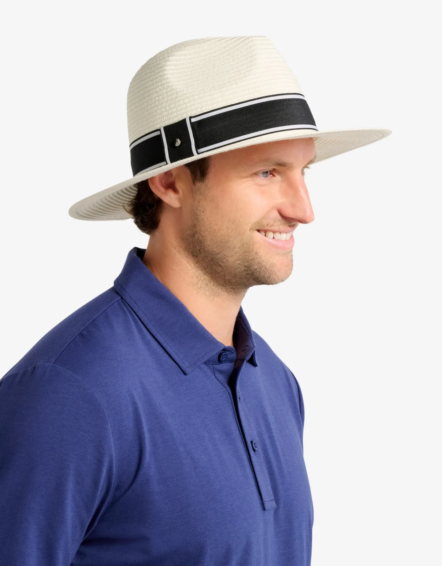 Classic Panama Style Sun Hat UPF 50+ sold by Solbari product image thumbnail 3