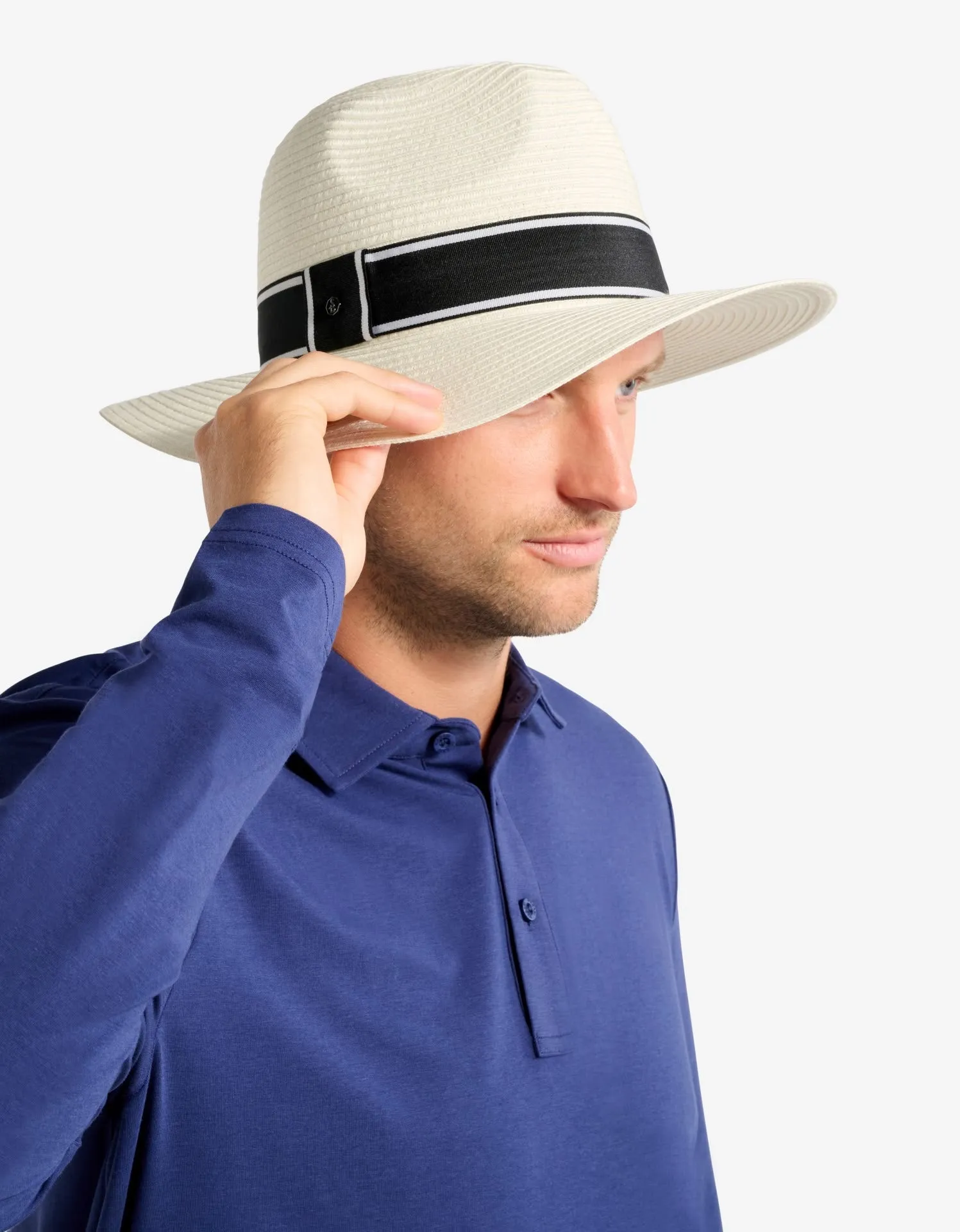 Classic Panama Style Sun Hat UPF 50+ sold by Solbari product image thumbnail 5