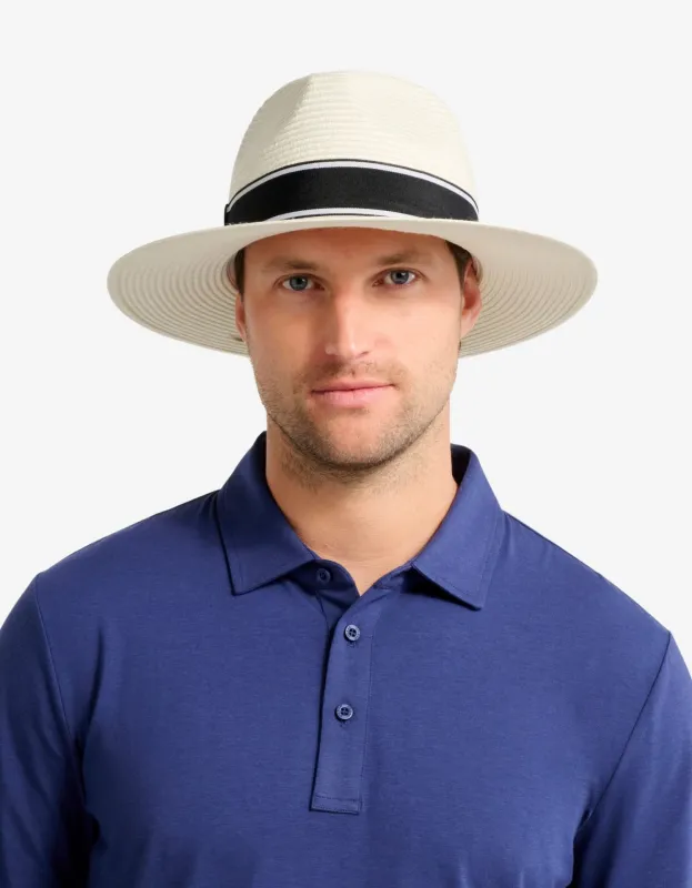 Classic Panama Style Sun Hat UPF 50+ made by Solbari