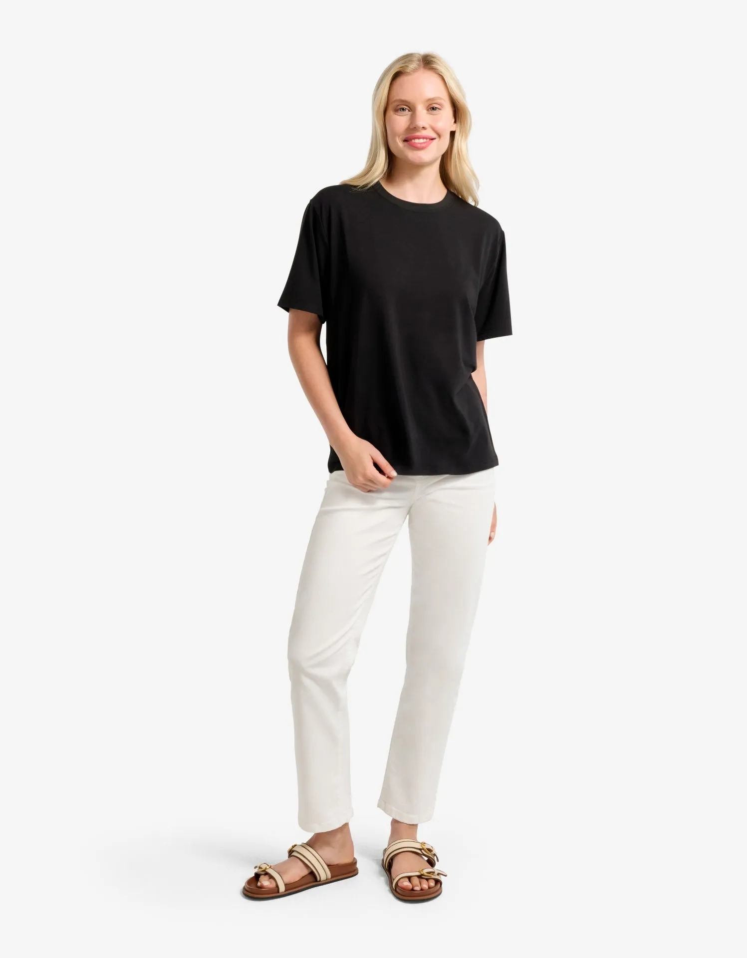 Relaxed Fit Short Sleeve T Shirt UPF 50+ Sensitive Collection sold by Solbari product image thumbnail 2