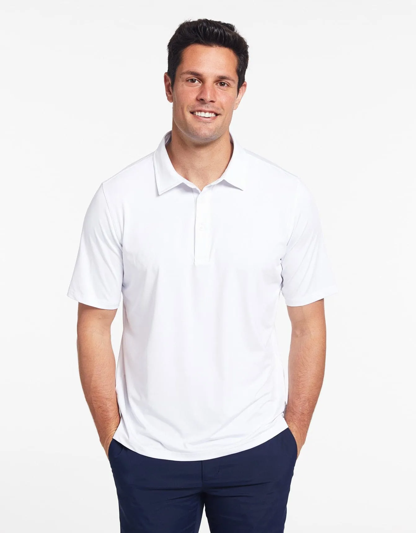 Short Sleeve Polo Shirt UPF 50+ sold by Solbari