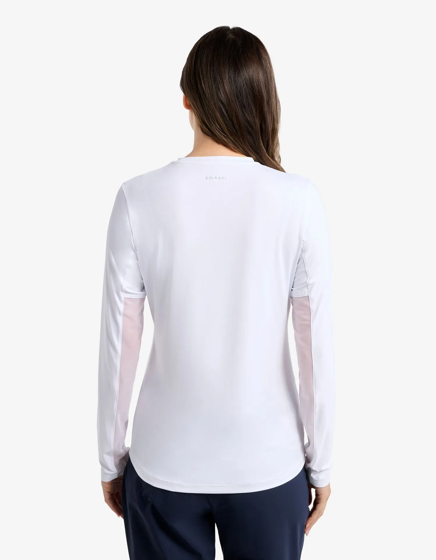 Long Sleeve T-Shirt with Mesh UPF 50+ sold by Solbari product image thumbnail 3