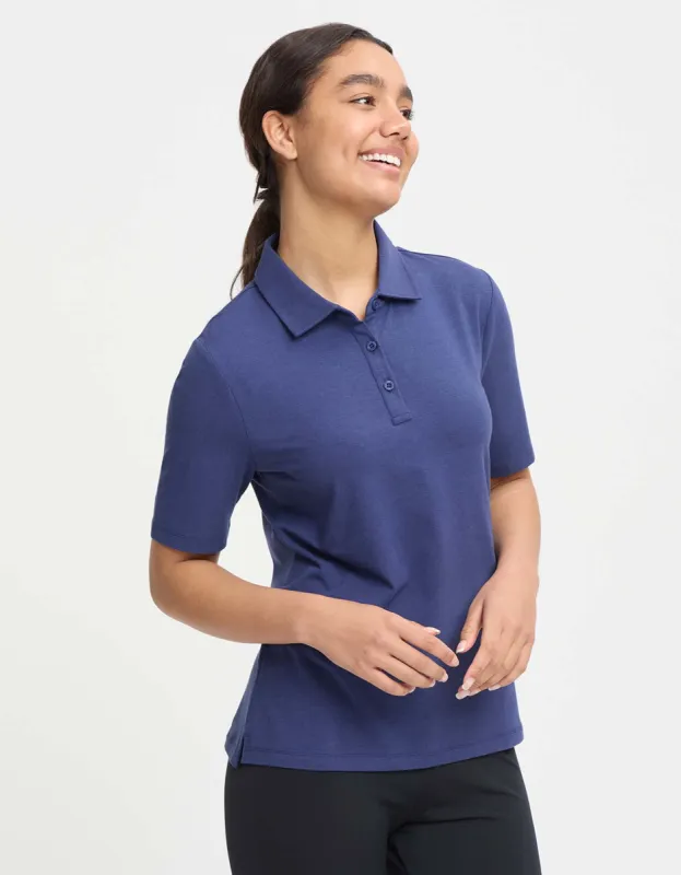 Short Sleeve Polo Shirt UPF 50+ sold by Solbari