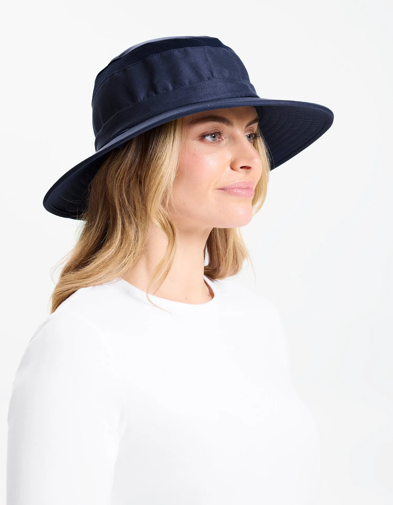 Everyday Broad Brim Sun Hat With Pocket UPF 50+ sold by Solbari product image thumbnail 3
