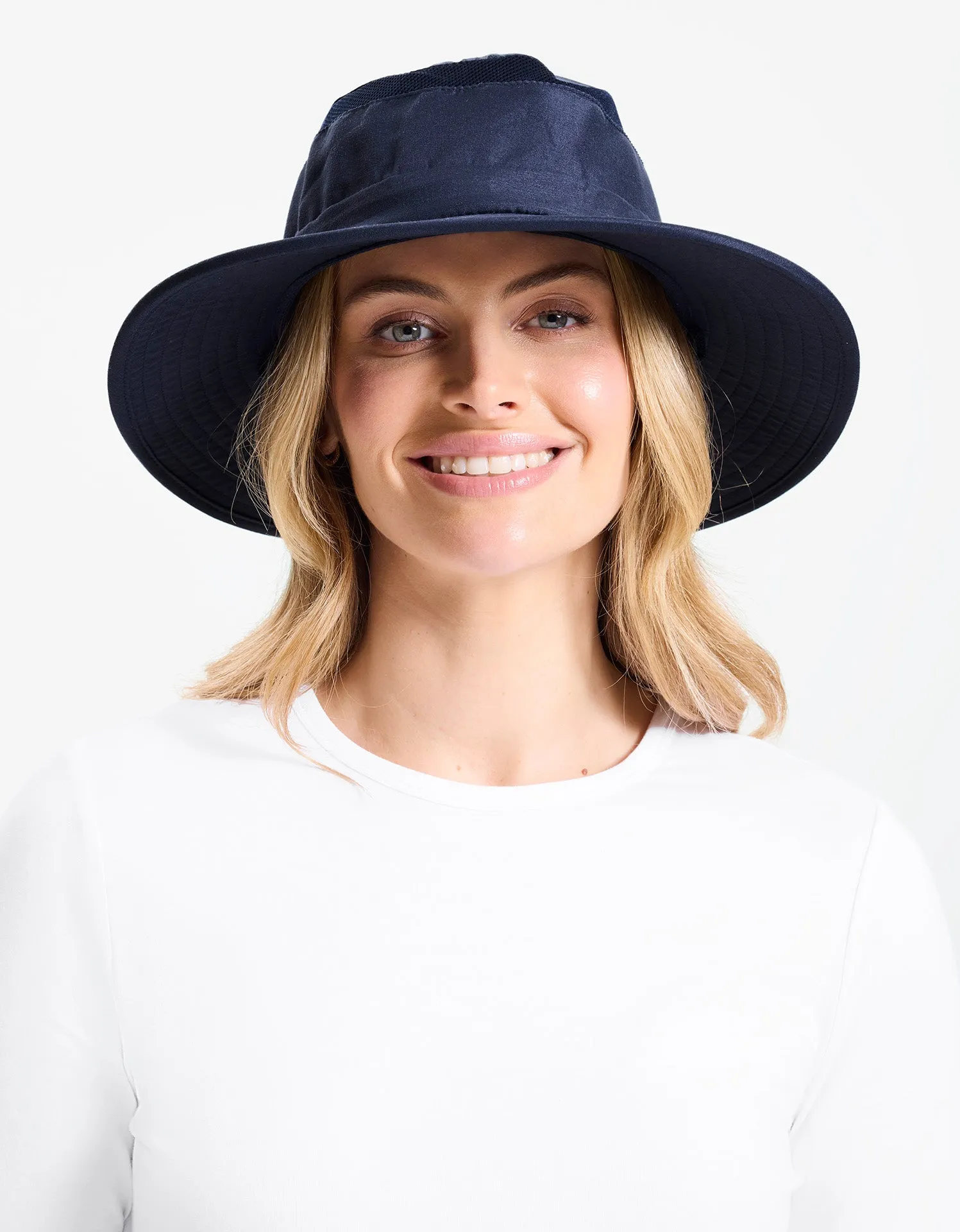 Everyday Broad Brim Sun Hat With Pocket UPF 50+ sold by Solbari