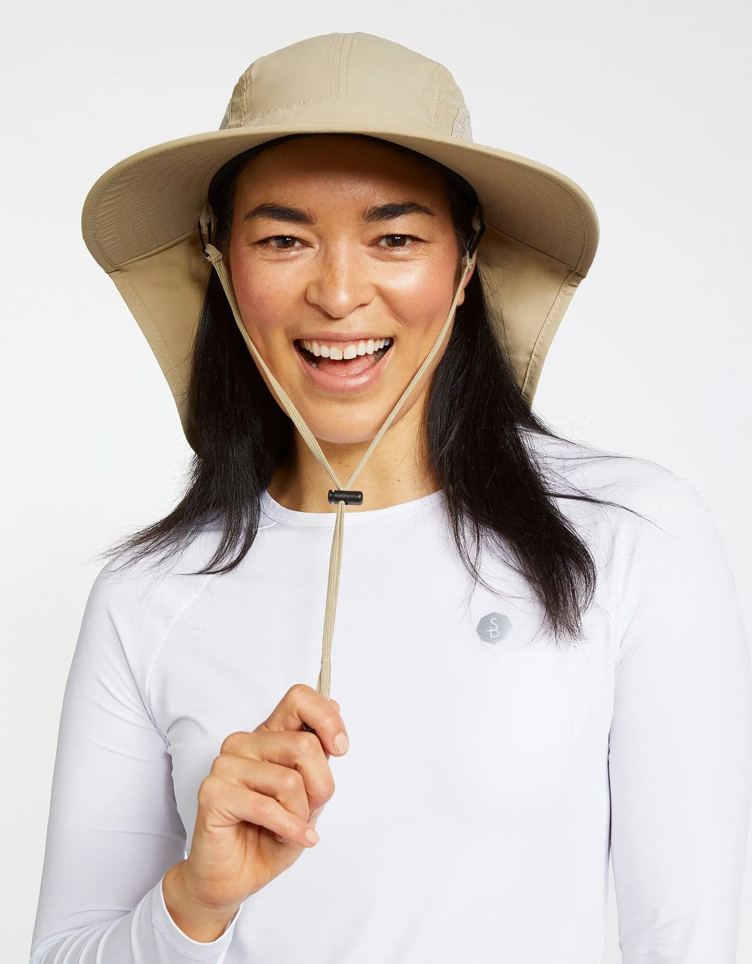 Outback Sun Hat UPF 50+ Legionnaire Style sold by Solbari product image thumbnail 2