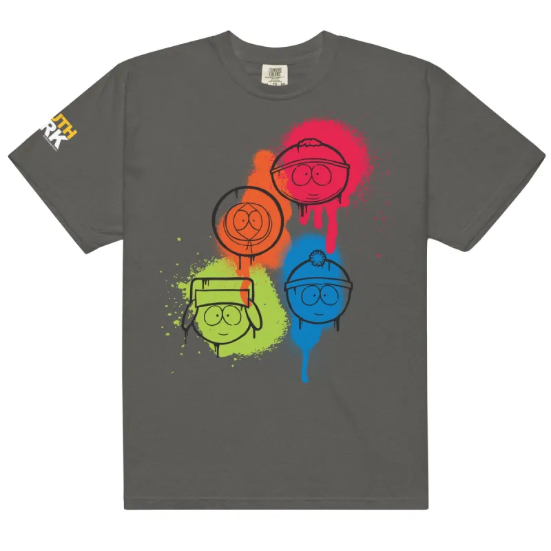 South Park Spray Paint Comfort Colors T-Shirt sold by South Park Shop