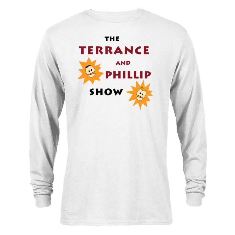 South Park The Terrance and Phillip Show Long Sleeve T-Shirt sold by South Park Shop
