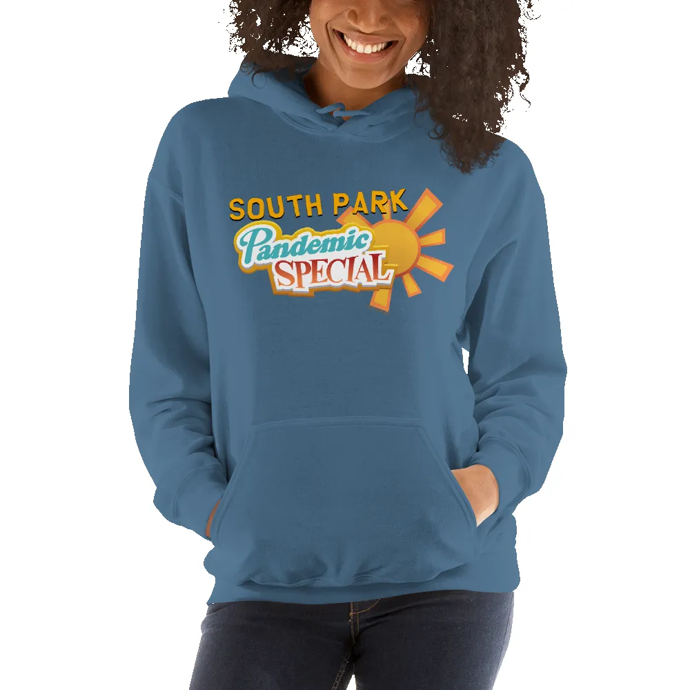 South Park Pandemic Special Logo Fleece Hooded Sweatshirt sold by South Park Shop product image thumbnail 5