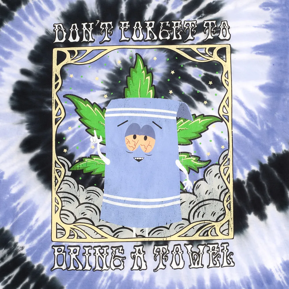 South Park Towelie Don't Forget to Bring a Towel Tie-Dye T-Shirt sold by South Park Shop product image thumbnail 5