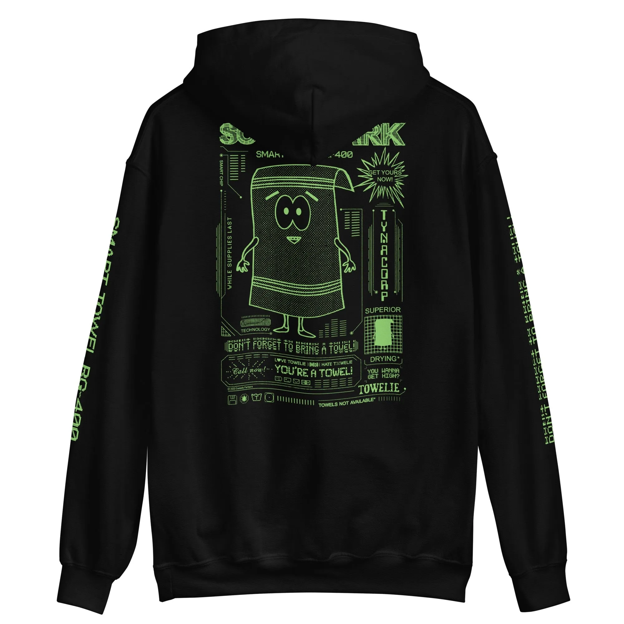 South Park Towelie Pixel Art Hoodie sold by South Park Shop product image thumbnail 2
