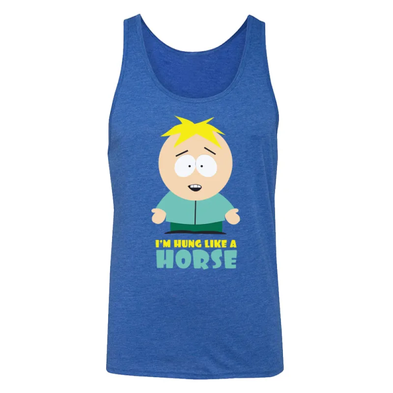 South Park Butters Hung Like a Horse Adult Tank Top sold by South Park Shop