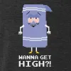 South Park Towelie Wanna Get High Men's Tri-Blend T-Shirt sold by South Park Shop