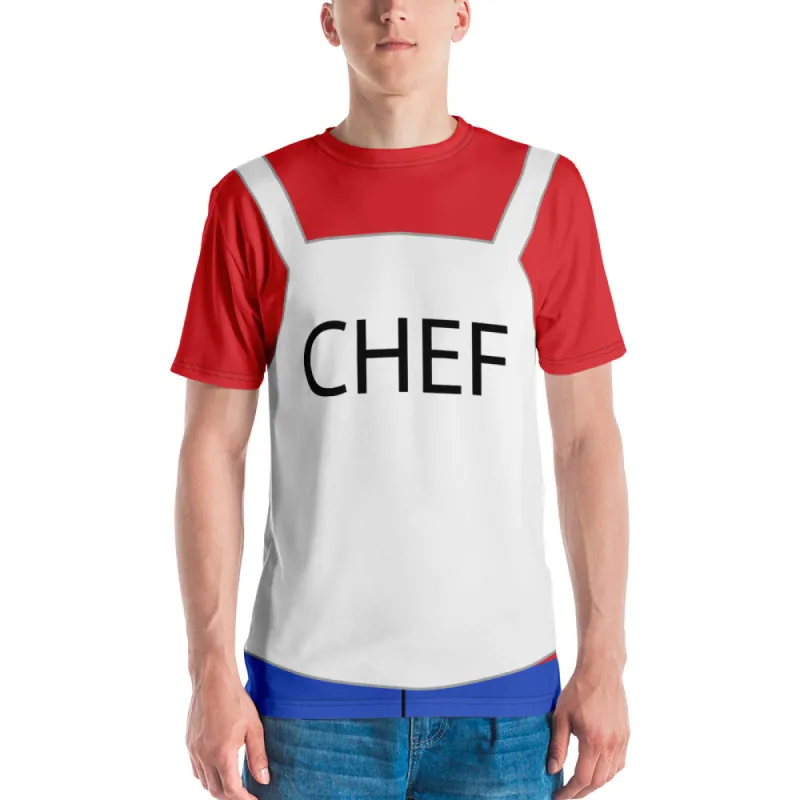 South Park Chef Cosplay Apron Short Sleeve T-Shirt sold by South Park Shop