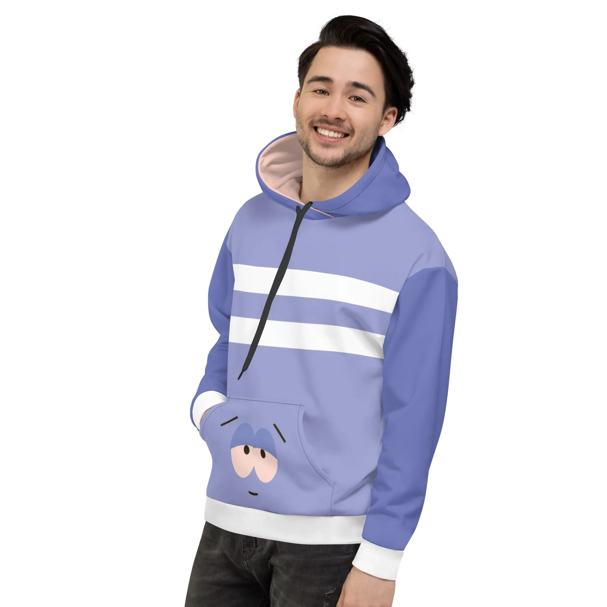 South Park Towelie Color Block Unisex Hooded Sweatshirt sold by South Park Shop product image thumbnail 4