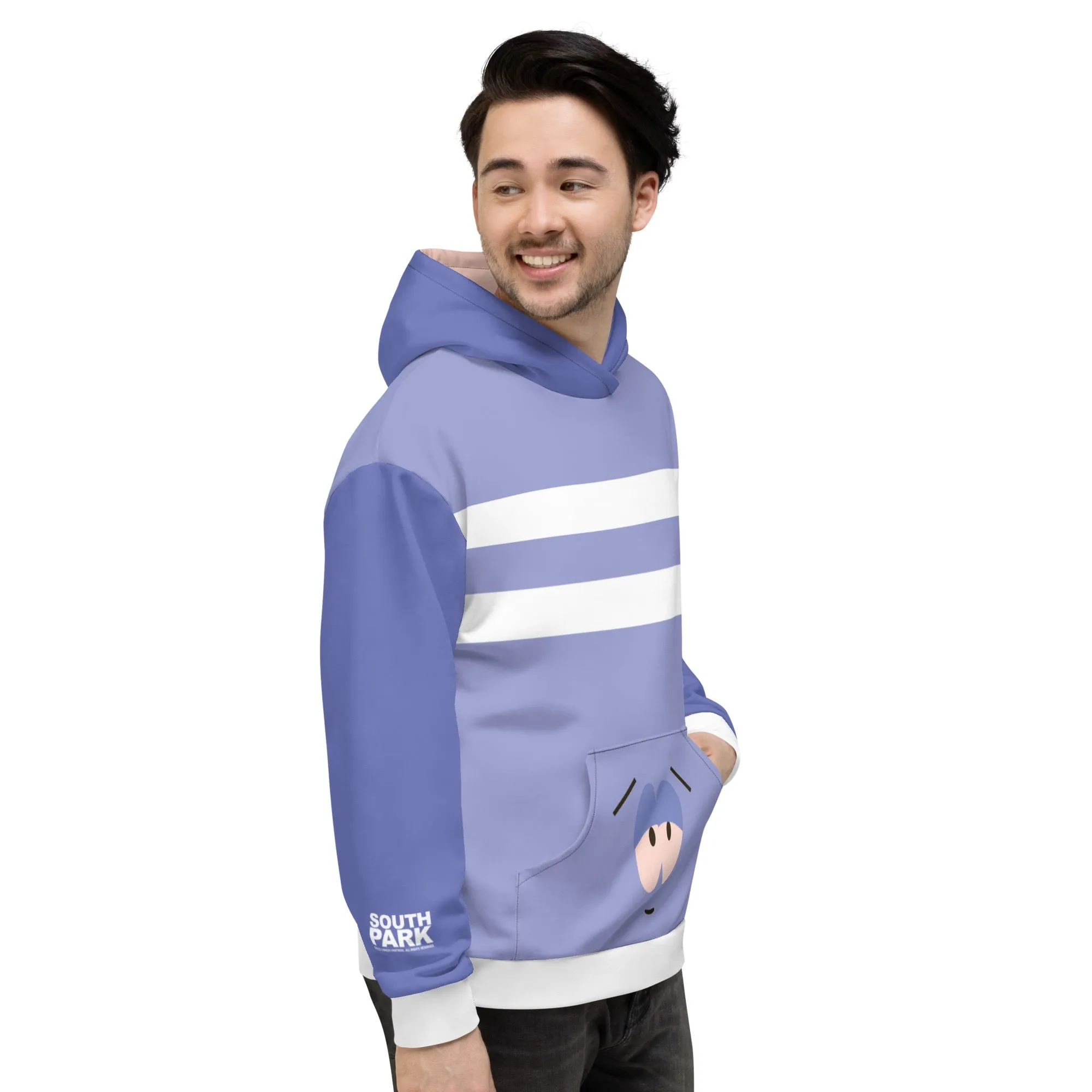 South Park Towelie Color Block Unisex Hooded Sweatshirt sold by South Park Shop product image thumbnail 5