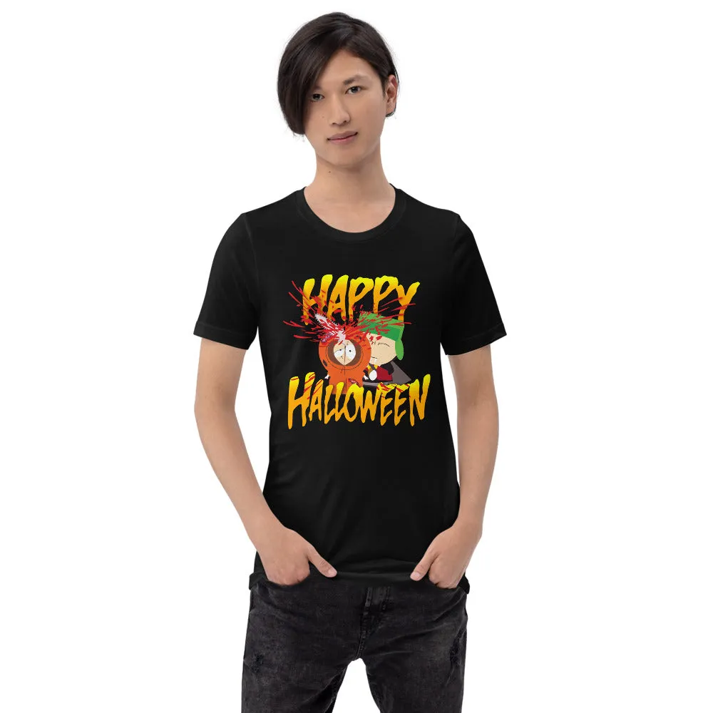 South Park Kenny Happy Halloween Unisex T-Shirt sold by South Park Shop product image thumbnail 4