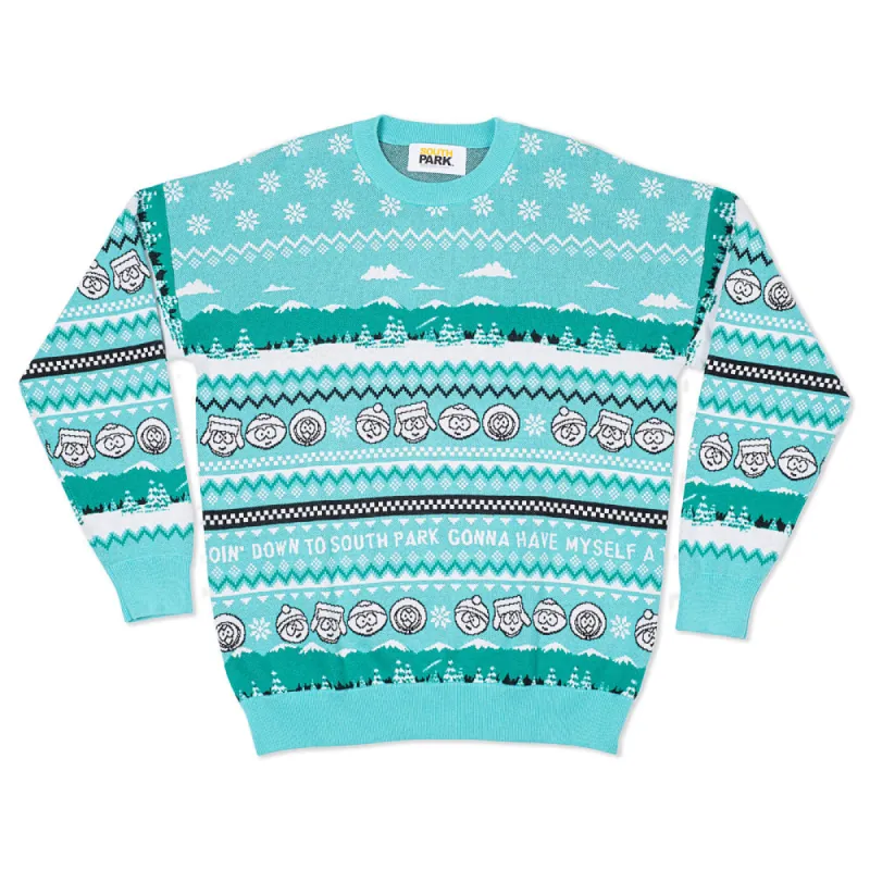 South Park 2024 Exclusive Holiday Knit Sweater sold by South Park Shop