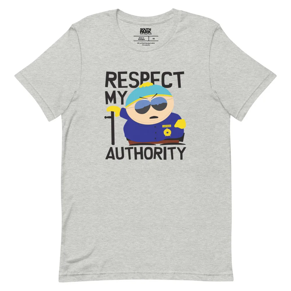 South Park Cartman Respect My Authority Unisex T-Shirt sold by South Park Shop