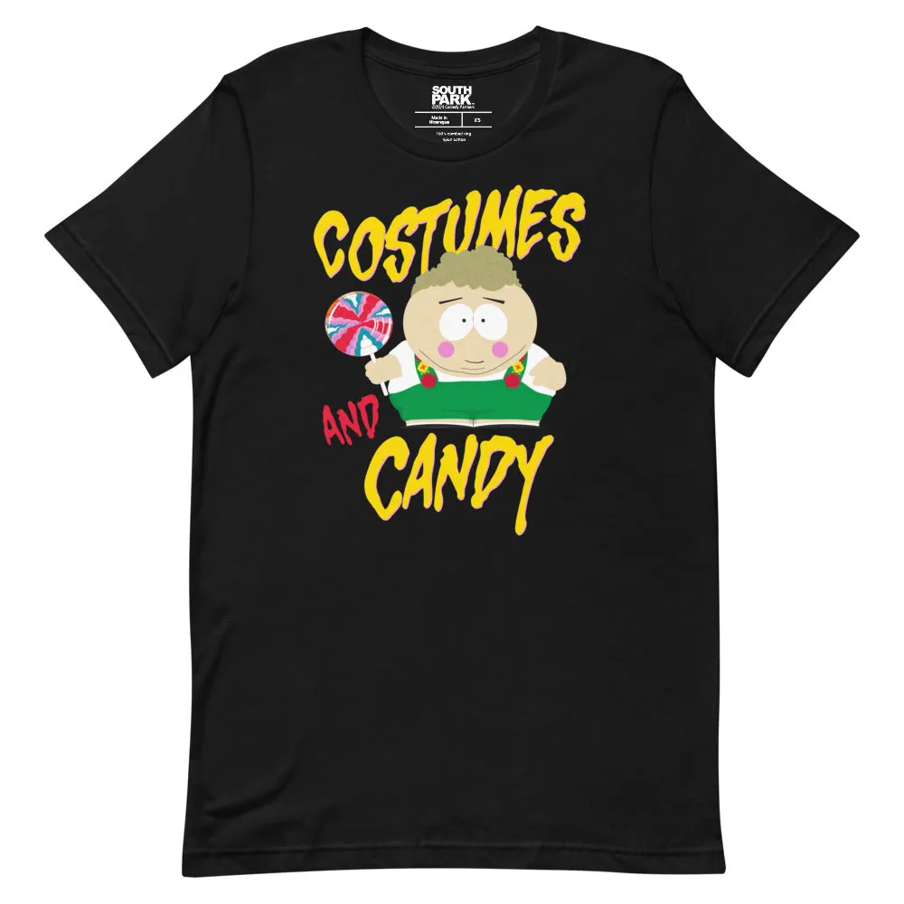South Park Costumes and Candy Unisex T-Shirt sold by South Park Shop