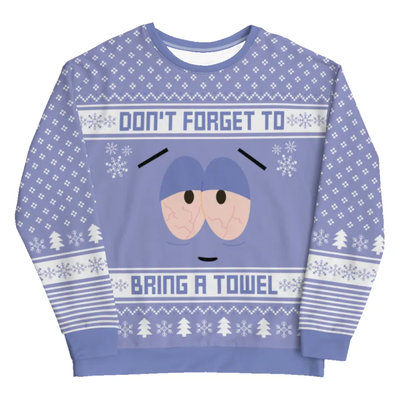 South Park Towelie Ugly Holiday Sweatshirt sold by South Park Shop