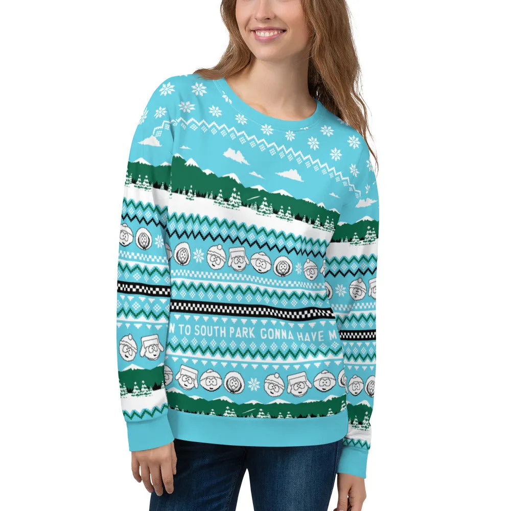 South Park Holiday Crewneck Sweatshirt sold by South Park Shop product image thumbnail 3