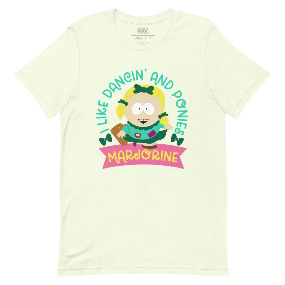 South Park Marjorine I Like Dancin' & Ponies Unisex T-Shirt sold by South Park Shop