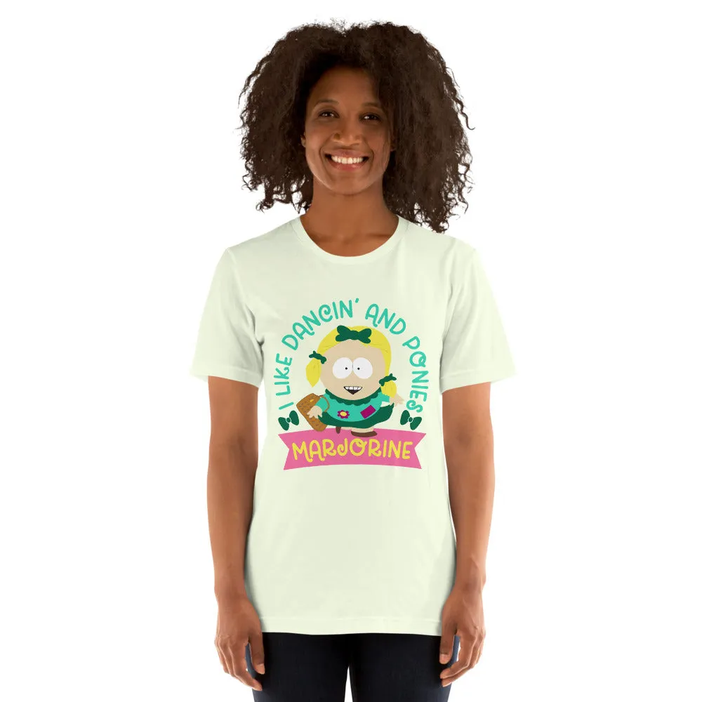 South Park Marjorine I Like Dancin' & Ponies Unisex T-Shirt sold by South Park Shop product image thumbnail 5