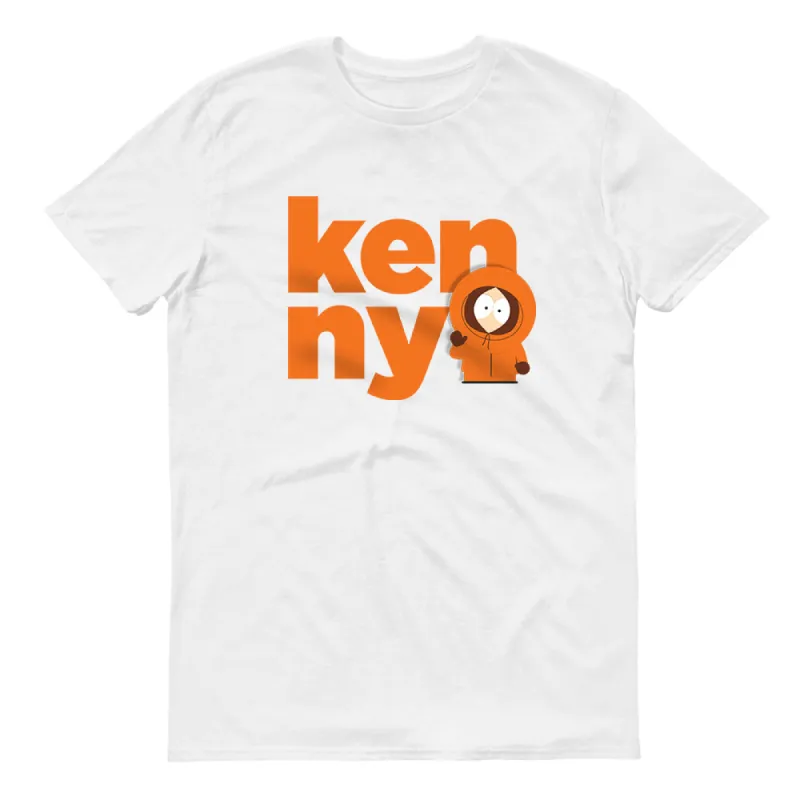 South Park Kenny Name Adult Short Sleeve T-Shirt sold by South Park Shop