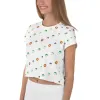 South Park Character Faces Women's All-Over Print Crop T-Shirt sold by South Park Shop