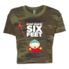 South Park Cartman Stay Back Women's Jersey Crop T-Shirt sold by South Park Shop