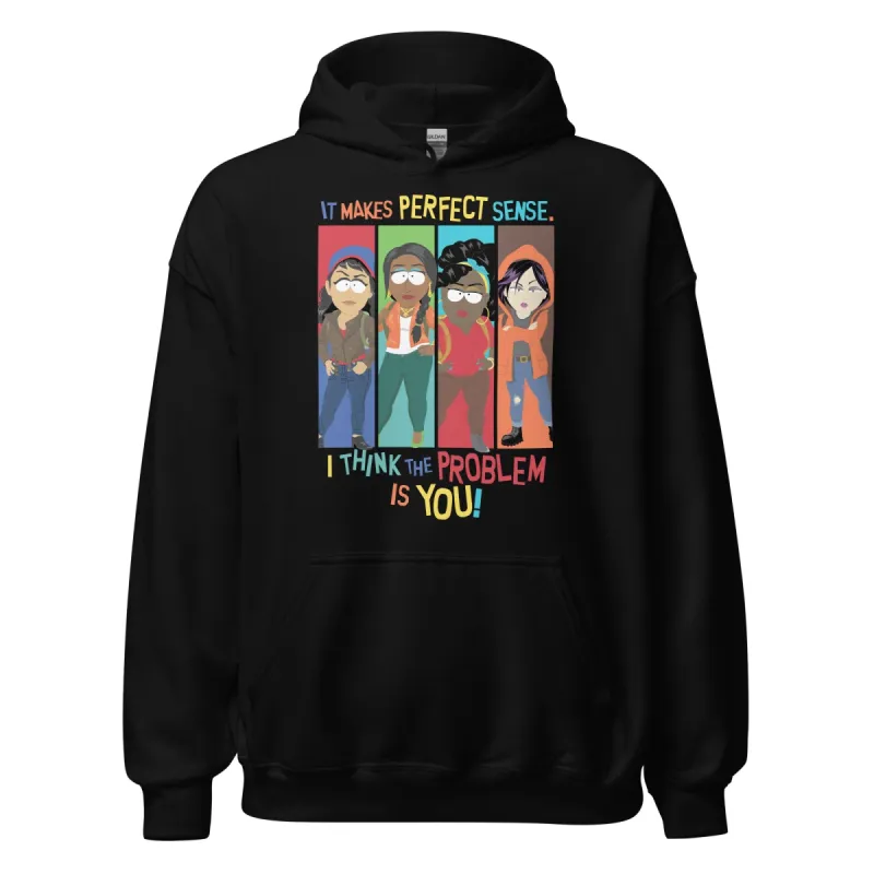 South Park: Joining the Panderverse Problem Is You Adult Hoodie sold by South Park Shop