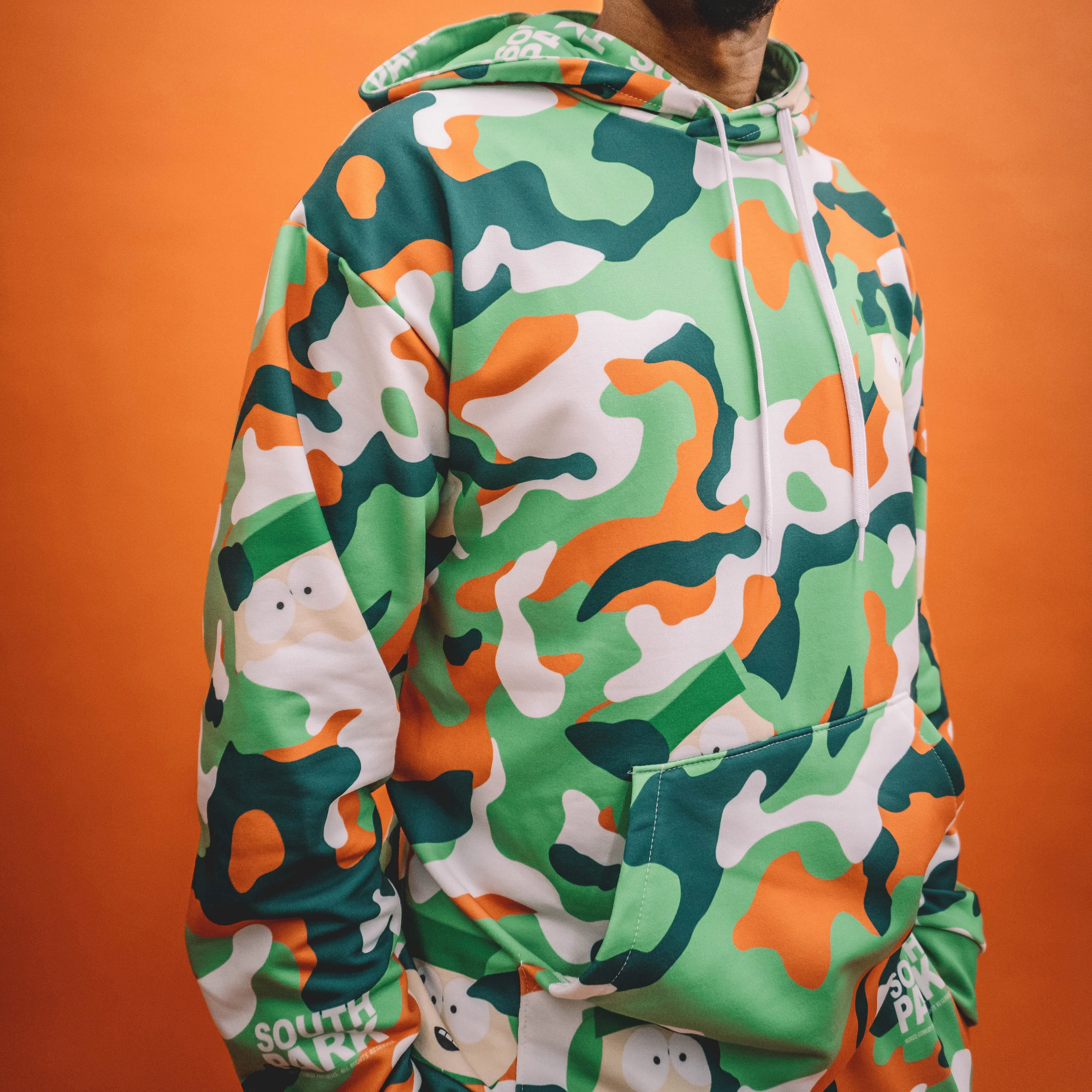 South Park Kyle Camo Unisex Hooded Sweatshirt sold by South Park Shop product image thumbnail 2