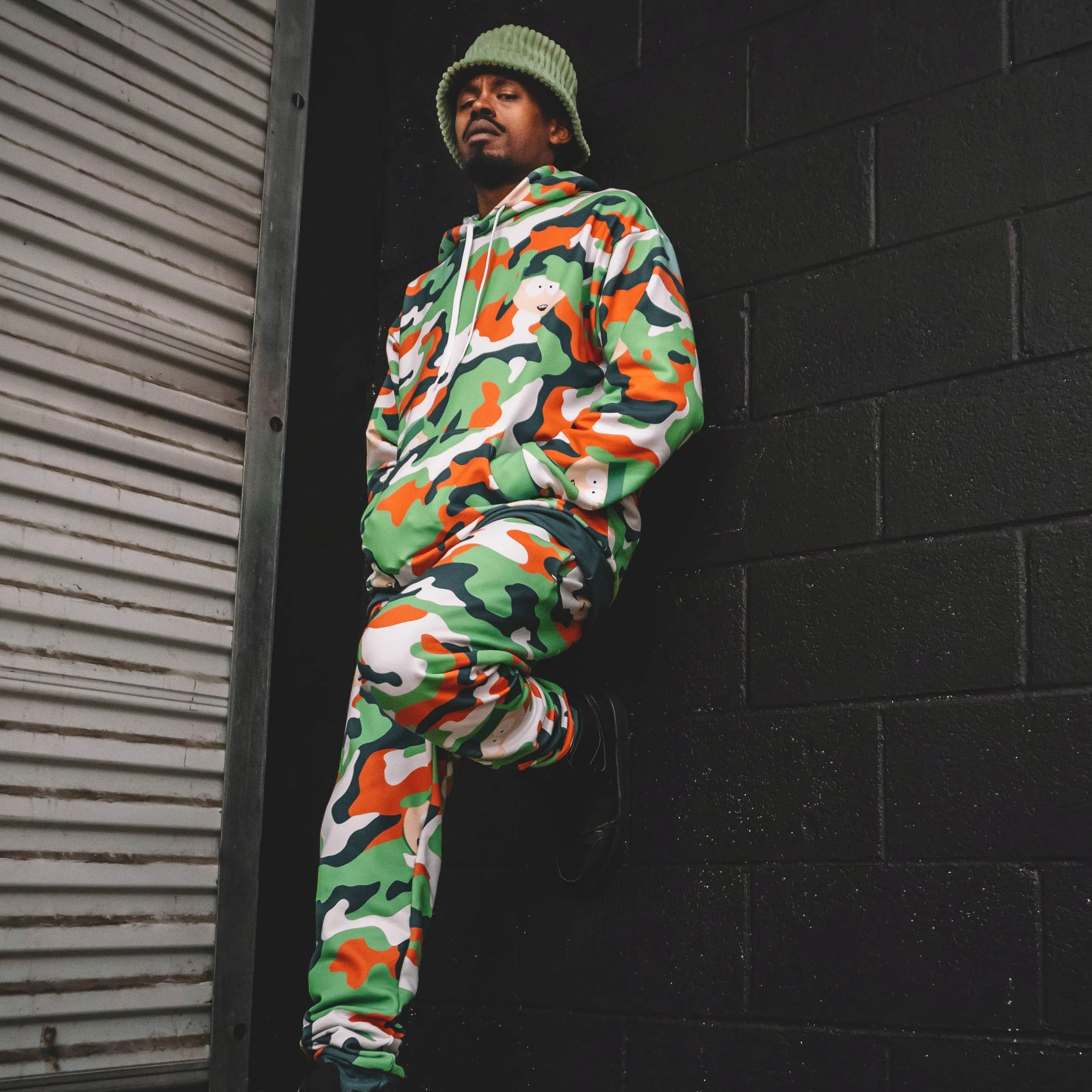 South Park Kyle Camo Unisex Hooded Sweatshirt sold by South Park Shop product image thumbnail 3