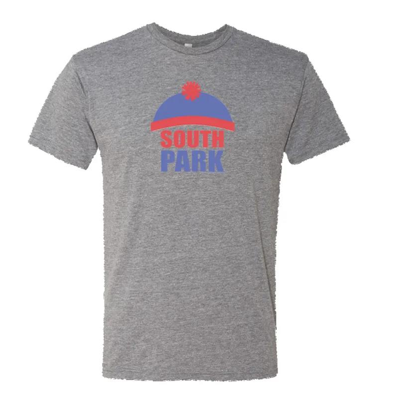 South Park Stan Hat Men's Tri-Blend T-Shirt made by South Park Shop