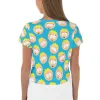 South Park Butters Faces Women's All-Over Print Crop T-Shirt sold by South Park Shop