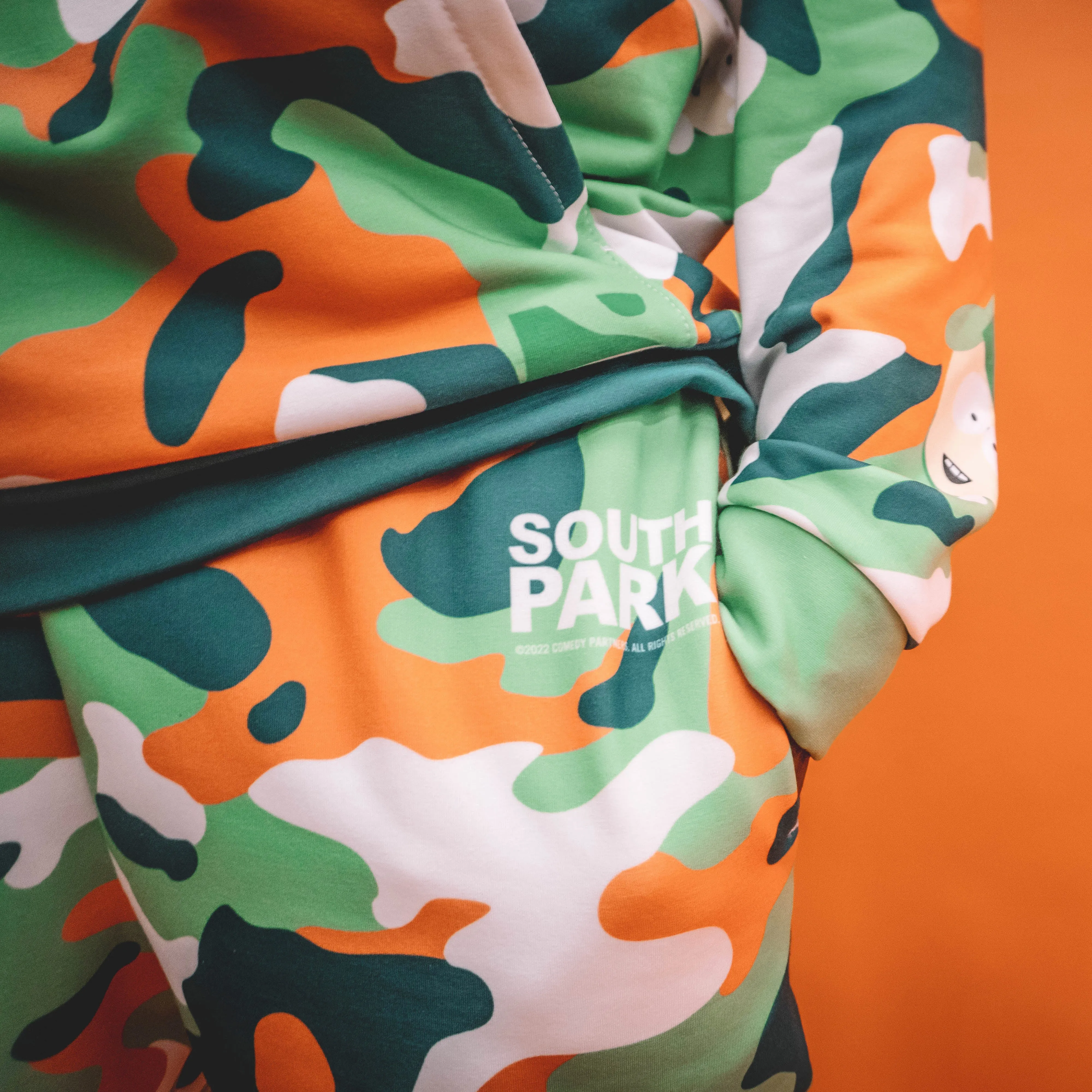 South Park Kyle Camo Unisex Joggers sold by South Park Shop product image thumbnail 3
