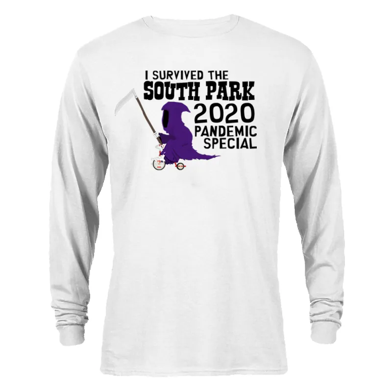 South Park I Survived the Pandemic Special Adult Long Sleeve T-Shirt sold by South Park Shop
