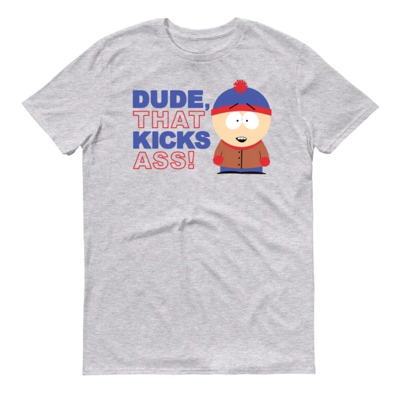 South Park Stan Kick Ass Adult Short Sleeve T-Shirt sold by South Park Shop