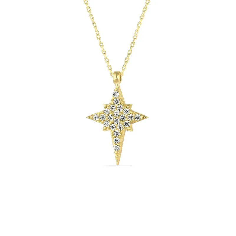 Northern Star Polaris Sterling Silver Necklace sold by Spero London