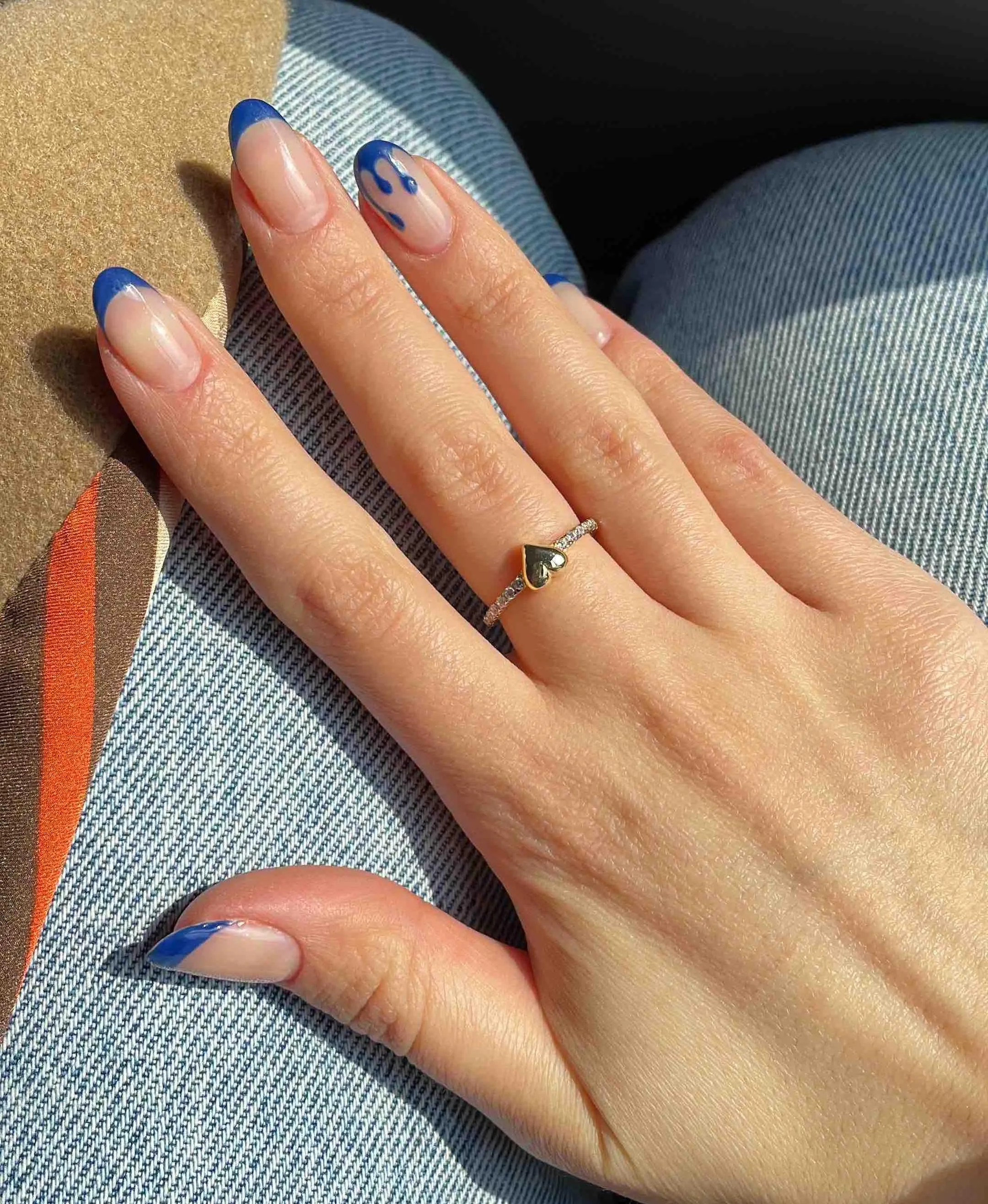 Love Heart Zirconia Half Round Adjustable Sterling Silver Ring sold by Spero London product image thumbnail 4