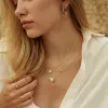 Italian Fine Beaded Chain Sterling Silver Satellite Necklace sold by Spero London