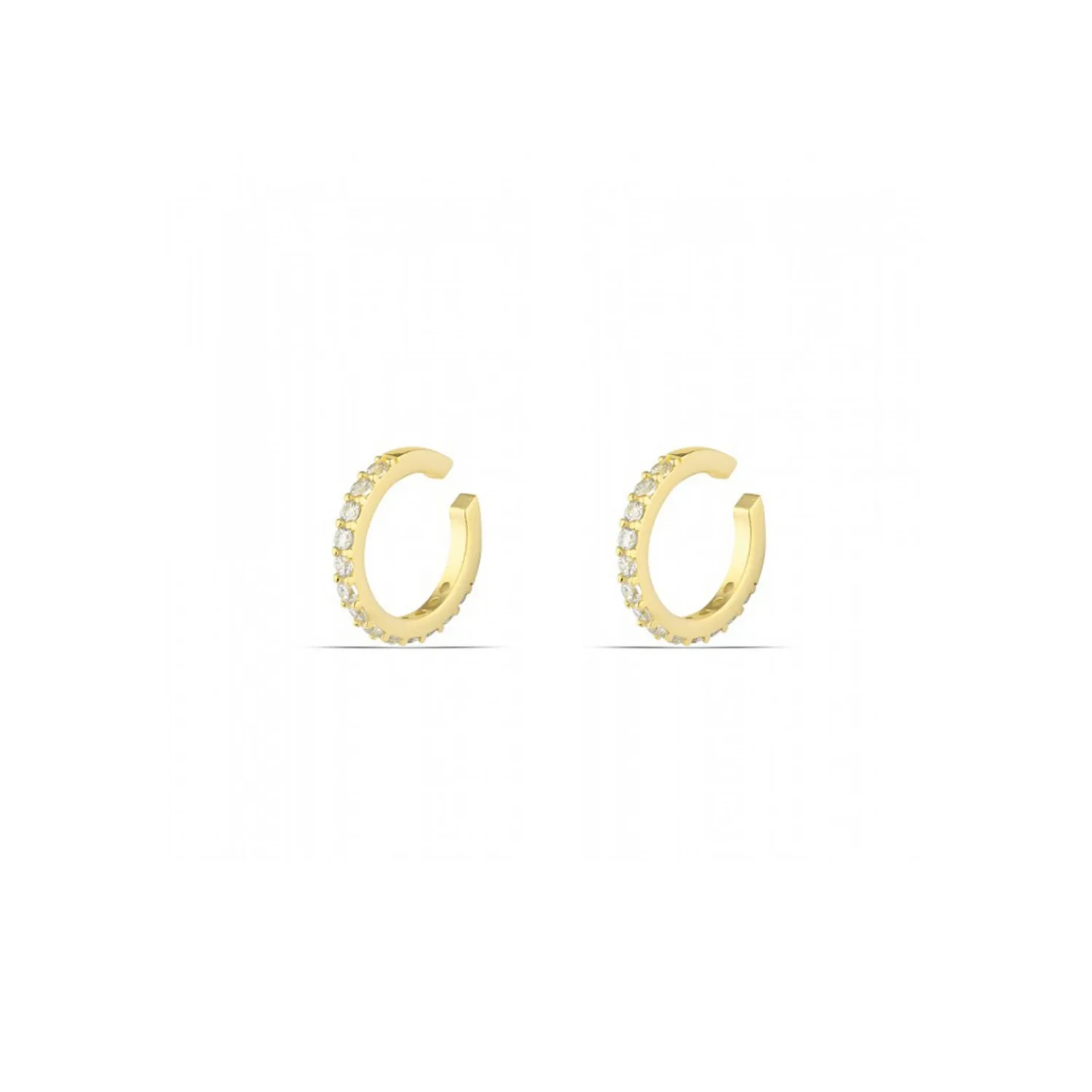 Cubic Zirconia Sterling Silver Ear Cuffs No Piercing - Pair sold by Spero London product image thumbnail 4