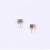 Palm Tree Sterling Silver Stud Earrings sold by Spero London