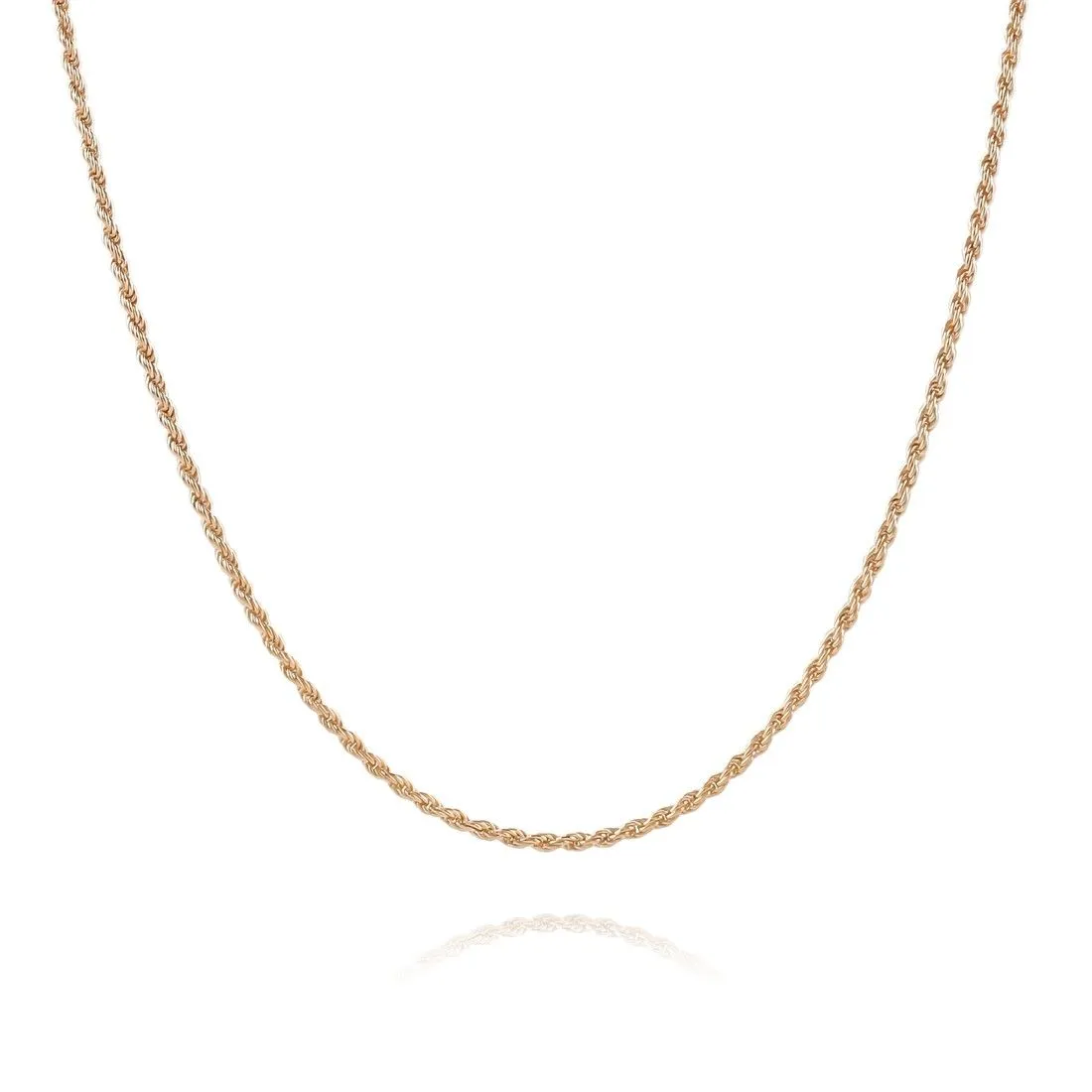 Sterling Silver Rope Chain Necklace sold by Spero London product image thumbnail 5