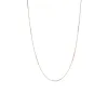 Gold Rose Gold and Silver Chain Necklace in Sterling Silver sold by Spero London